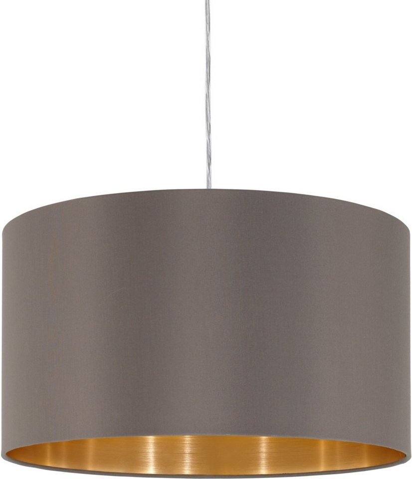EGLO Hängeleuchte MASERLO, ohne Leuchtmittel, Leuchtmittel wechselbar, Pendelleuchte, Pendellampe, Wohnzimmer, Esszimmer, gemütlich, 110x38cm – Bild 3 von 5