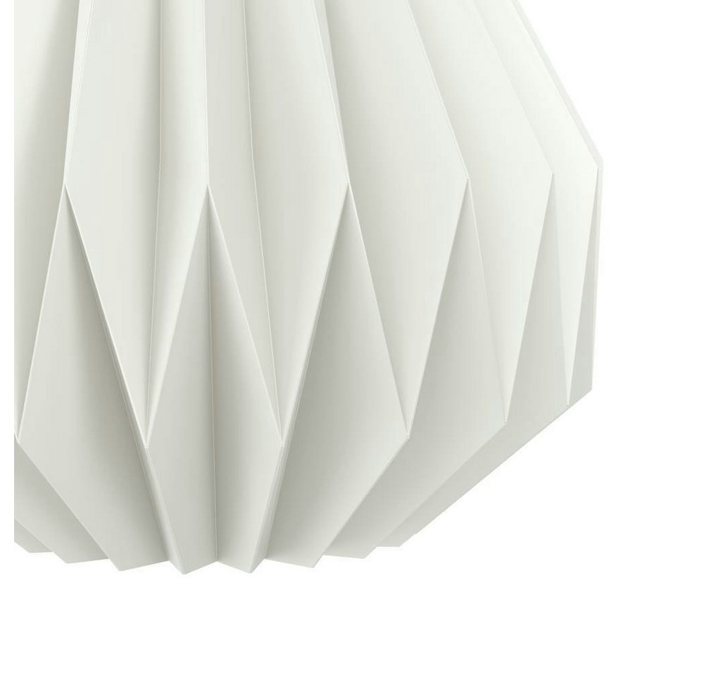 EGLO Hängeleuchte MINTING Pendellampe, Stahl und Papier, Vintage, Esszimmerlampe, Lampe, ohne Leuchtmittel, Hängeleuchte, H110 x Ø31 cm, schwarz, 1X25W exkl. – Bild 5 von 5