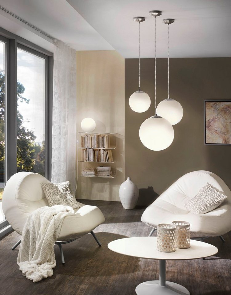 EGLO Hängeleuchte RONDO, ohne Leuchtmittel, Esszimmerlampe, zeitloses Design, modern, schlicht – Bild 2 von 5