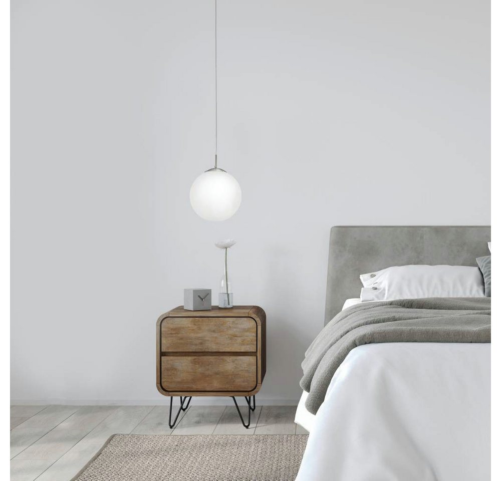 EGLO Hängeleuchte RONDO, ohne Leuchtmittel, Esszimmerlampe, zeitloses Design, modern, schlicht – Bild 5 von 5