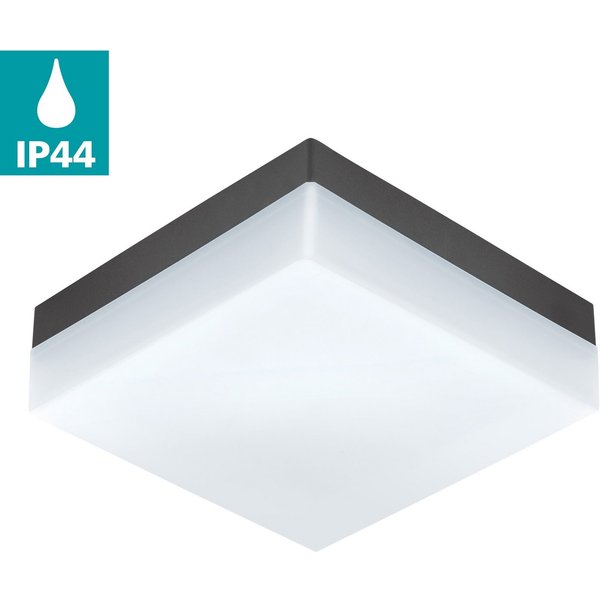 EGLO LED Außen-Deckenleuchte SONELLA, LED fest integriert, Warmweiß, LED tauschbar
