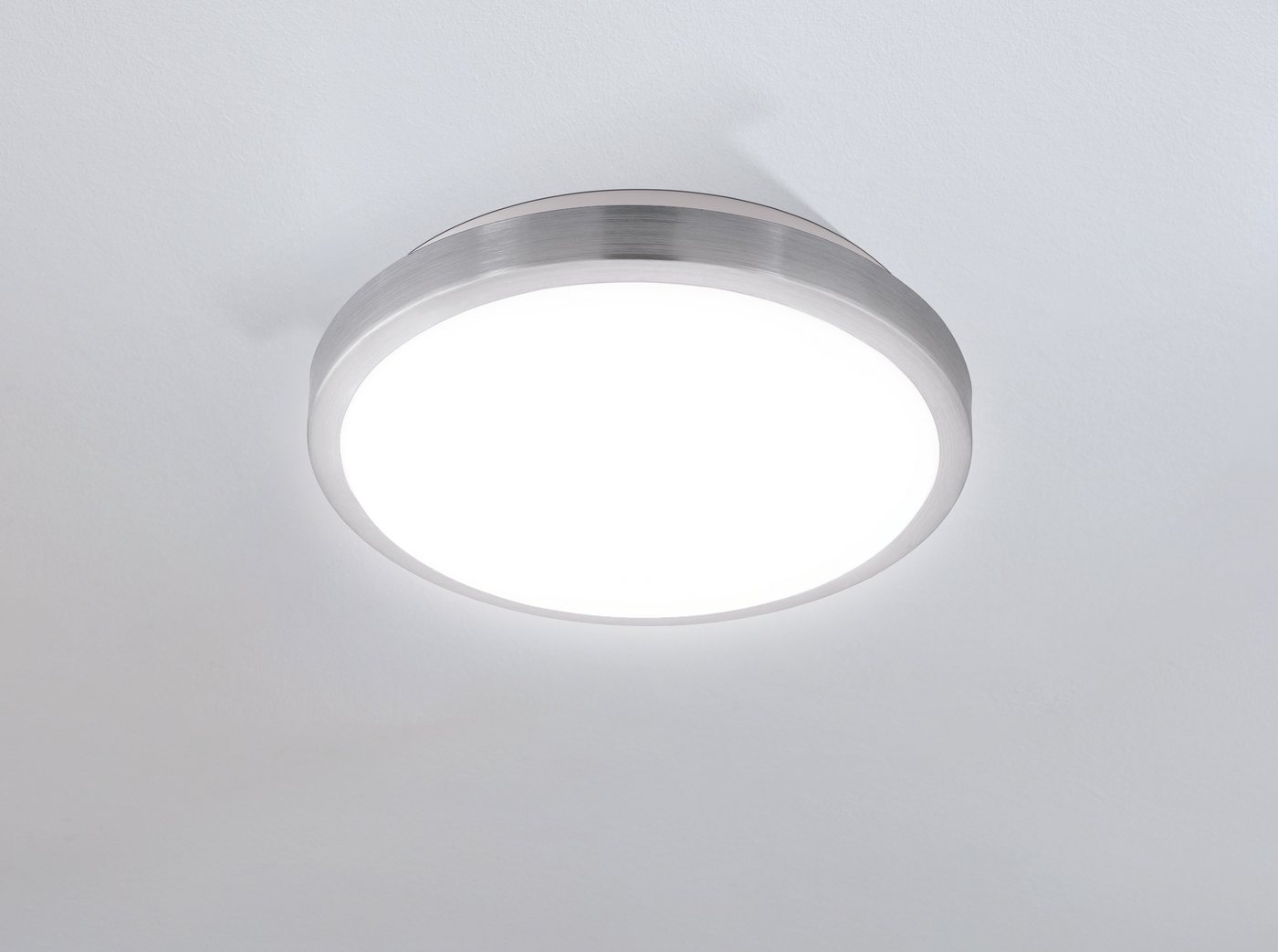 EGLO LED Deckenleuchte COMPETA 1, LED fest integriert, Warmweiß, Stahl und Kunststoff, Esszimmer, Industrial, minimalistisch – Bild 2 von 5