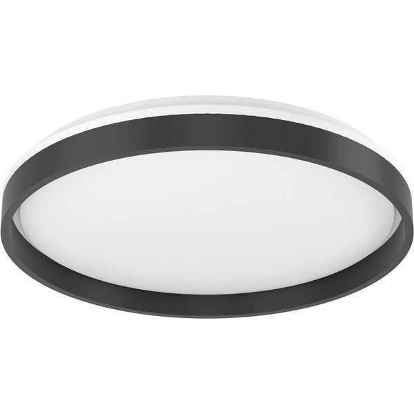 EGLO LED Deckenleuchte MOSCHETTINO-Z Deckenlampe, Disco-Modus, ZigBee 3.0, Wohnzimmerlampe, CCT - über Fernbedienung, Dimmer, Dimmfunktion, Farbsteuerung, Farbw