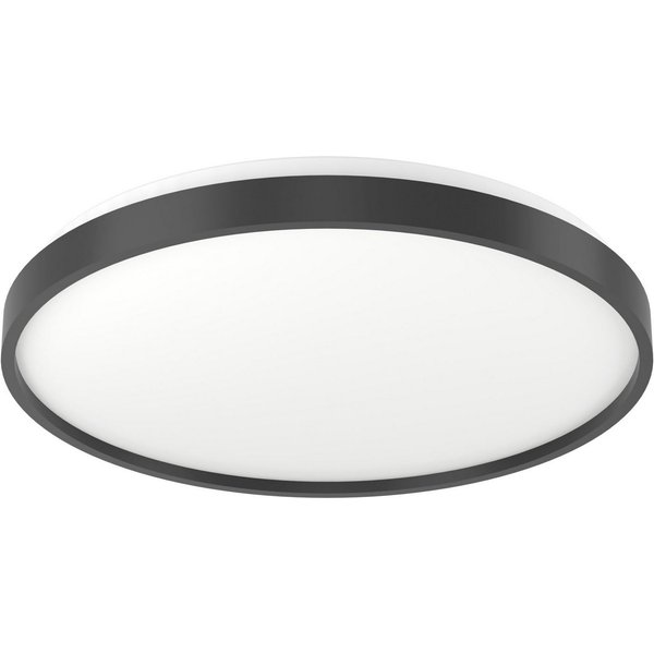 EGLO LED Deckenleuchte MOZONCILLO-Z Deckenlampe, Disco-Modus, ZigBee 3.0, Wohnzimmerlampe, CCT - über Fernbedienung, Dimmer, Dimmfunktion, Farbsteuerung, Farbwe
