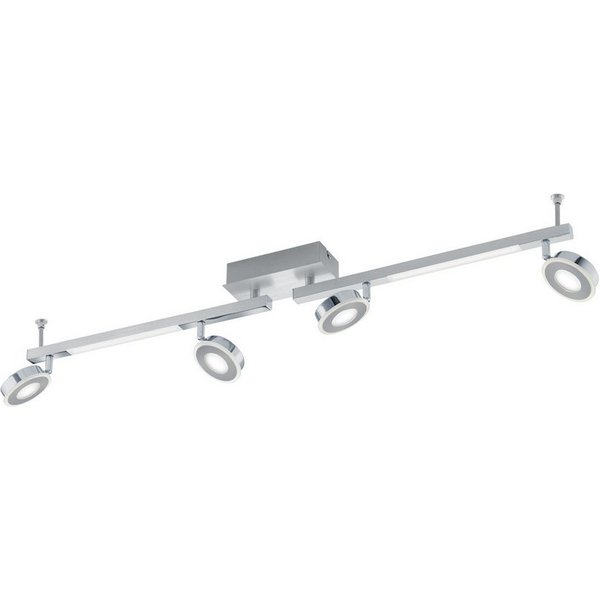 EGLO LED Deckenspot Cardillio, Leuchtmittel inklusive, Deckenleuchte aus Stahl, Aluminium und satiniertem Kunststoff