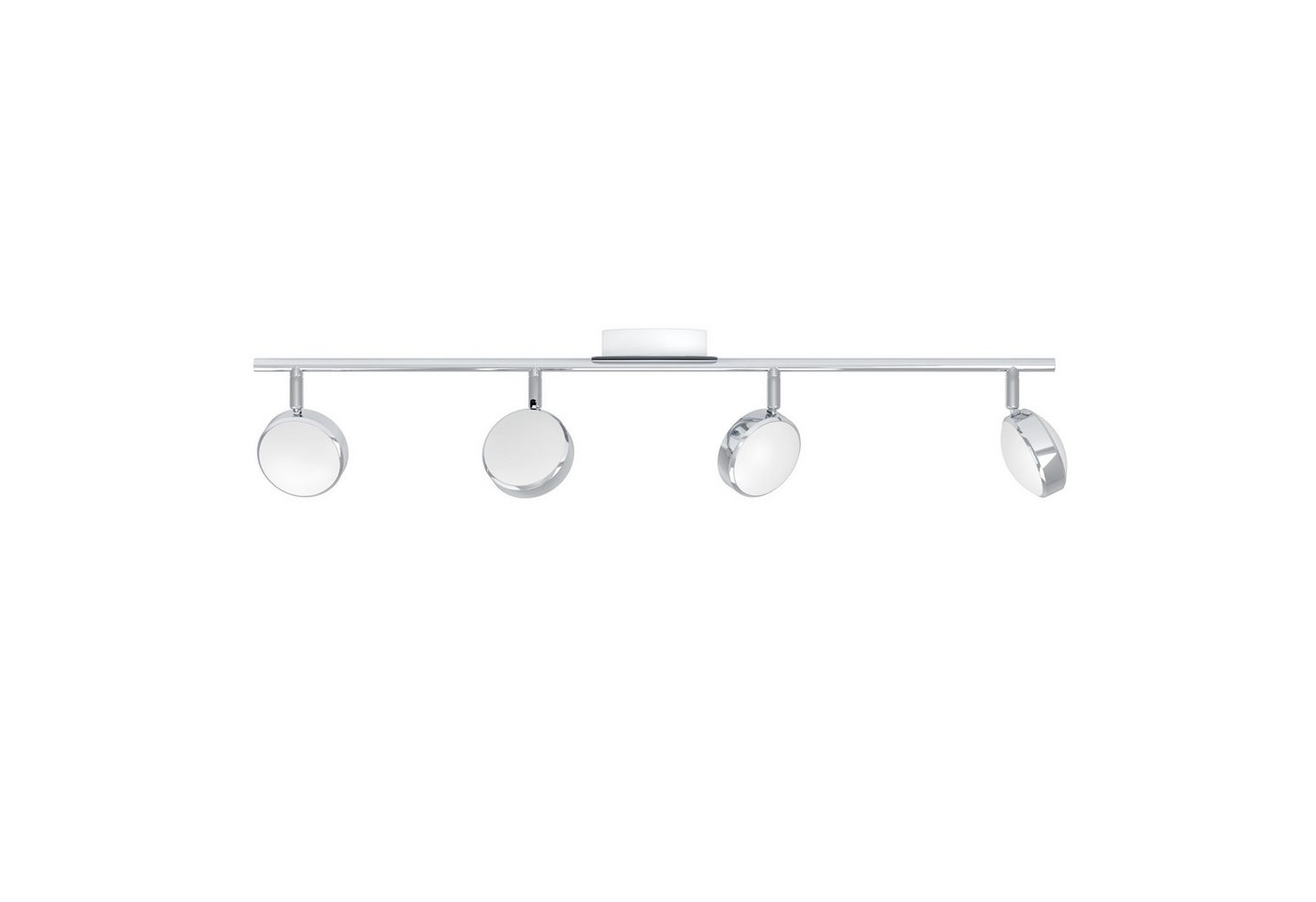 EGLO LED Deckenspot Salto, Leuchtmittel inklusive, LED Deckenlampe Deckenstrahler Stahl in chrom Kunststoff in satiniert – Bild 2 von 5