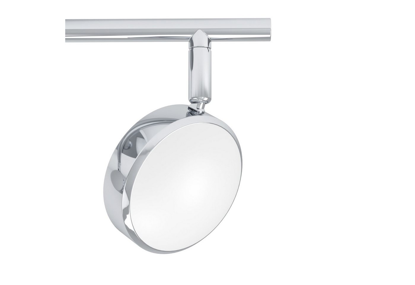 EGLO LED Deckenspot Salto, Leuchtmittel inklusive, LED Deckenlampe Deckenstrahler Stahl in chrom Kunststoff in satiniert – Bild 5 von 5