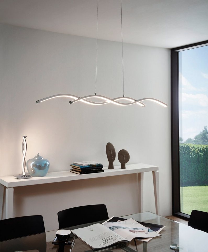 EGLO LED Pendelleuchte LASANA 2, LED fest integriert, Warmweiß, Pendelleuchte, Pendellampe – Bild 4 von 5