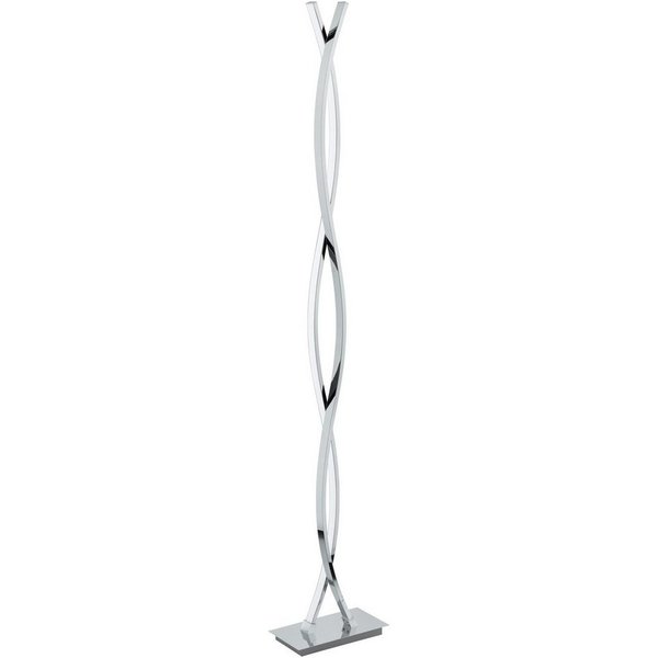 EGLO LED Stehlampe LASANA 2, Ein-/Ausschalter, LED fest integriert, Warmweiß, Stehleuchte