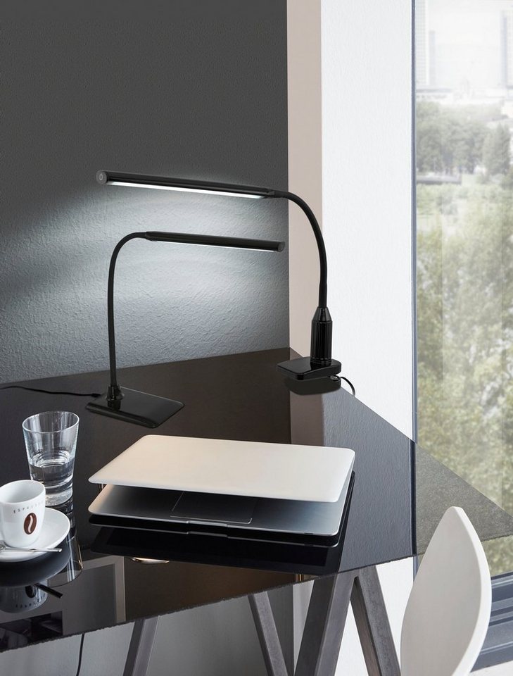 EGLO LED Tischleuchte LAROA, Dimmfunktion, LED fest integriert, Neutralweiß – Bild 2 von 5