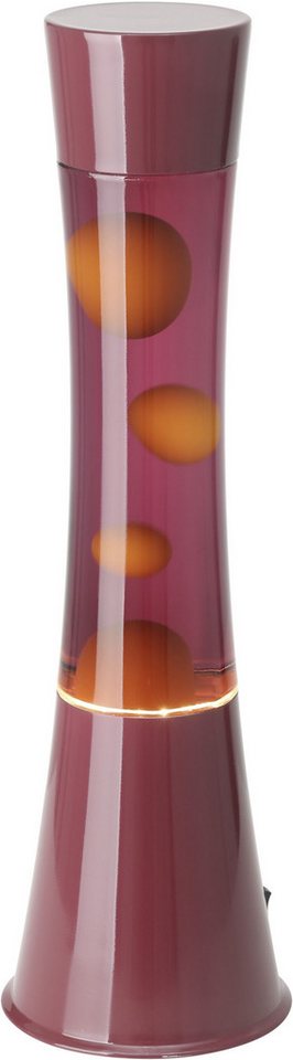 EGLO LED Tischleuchte LAVA, LED fest integriert, LED Lavalampe Lava, Deko Lampe Wassersäule, Retro Lavaleuchte – Bild 3 von 5
