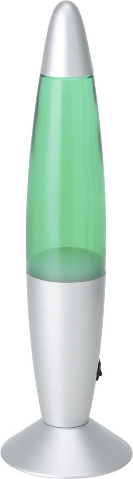 EGLO LED Tischleuchte LAVA, LED fest integriert, LED Lavalampe Lava, Deko Lampe Wassersäule, Retro Lavaleuchte – Bild 3 von 5