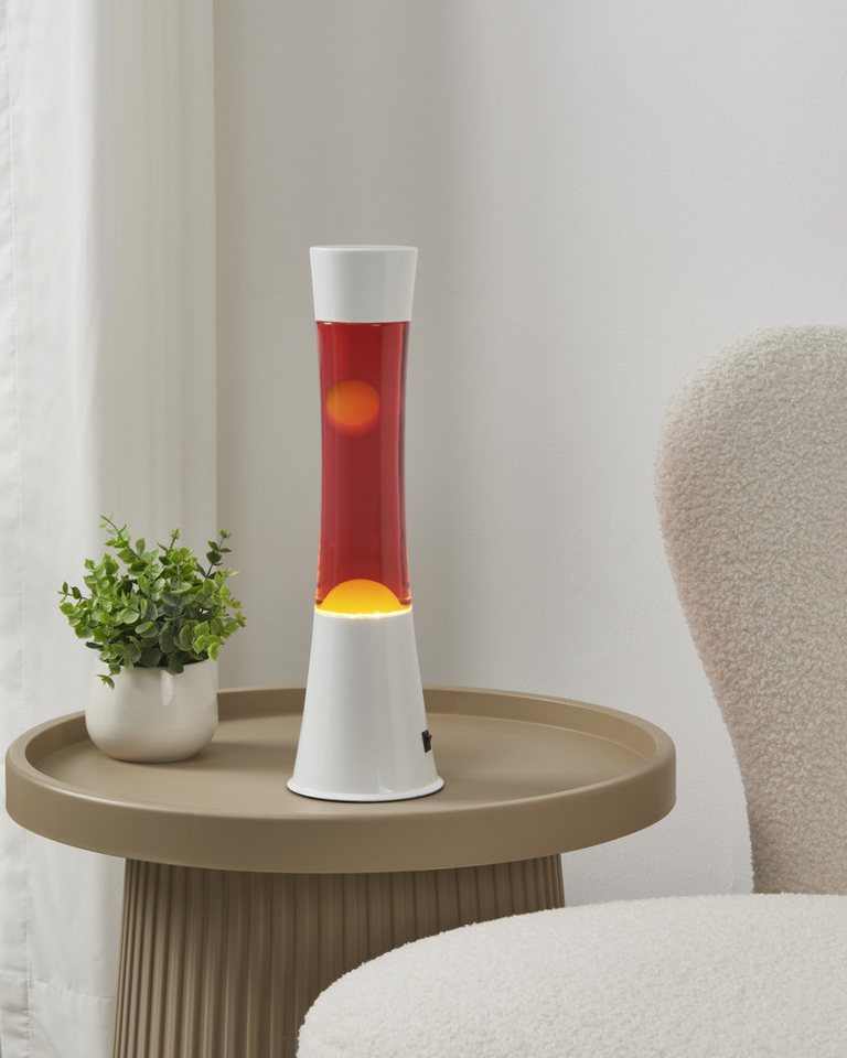 EGLO LED Tischleuchte LAVA, LED fest integriert, LED Lavalampe Lava, Deko Lampe Wassersäule, Retro Lavaleuchte – Bild 2 von 5