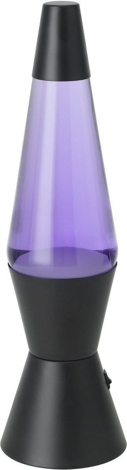 EGLO LED Tischleuchte LAVA, LED fest integriert, LED Lavalampe Lava, Deko Lampe Wassersäule, Retro Lavaleuchte – Bild 4 von 5