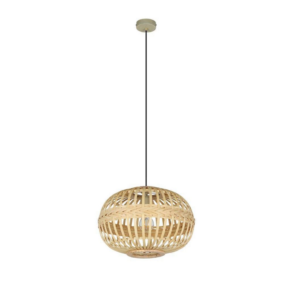 EGLO Pendelleuchte AMSFIELD, ohne Leuchtmittel, Hängelampe Esstisch, Esszimmerlampe, Hängeleuchte, Lampe, E27, Ø 38 cm – Bild 5 von 5
