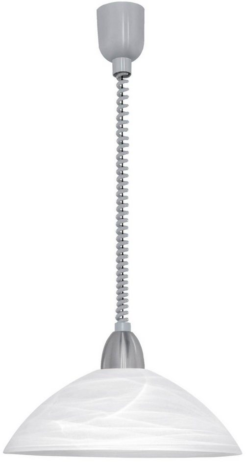 EGLO Pendelleuchte LORD 2 Hängeleuchte, höhenverstellbar, Seilzugmechanismus, ohne Leuchtmittel, Pendellampe, Hängelampe, Küche, Esszimmer, klassisches Design,1 – Bild 2 von 5