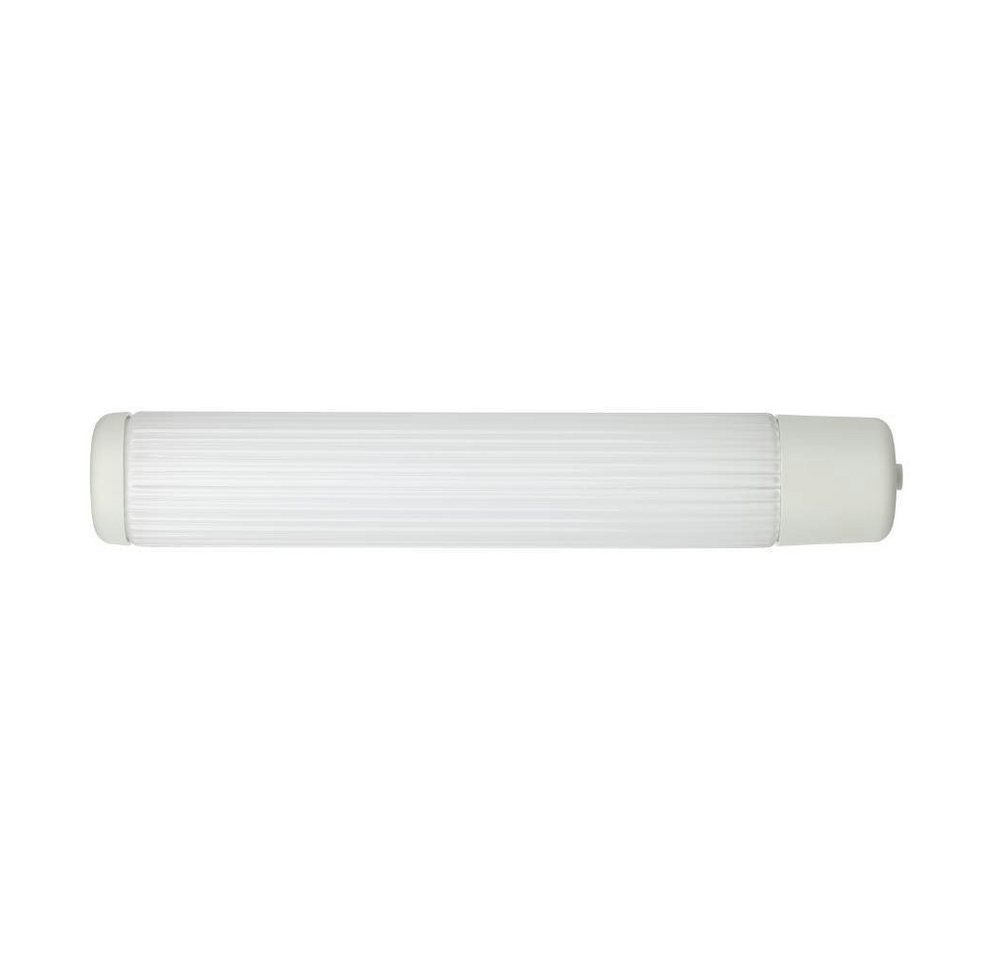 EGLO Spiegelleuchte BARI, Ein-/Ausschalter, ohne Leuchtmittel, Leuchtmittel wechselbar, Wandleuchte, aus Glas und Kunststoff, L 35 cm, exkl. E14 (max. 25W) – Bild 5 von 5