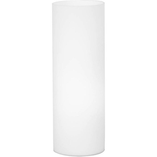 EGLO Tischleuchte GEO Tischlampe, opal-mattes Glas, Schalter am Kabel, minimalistisch, Ein-/Ausschalter, ohne Leuchtmittel, Leuchtmittel wechselbar, Nachttischl