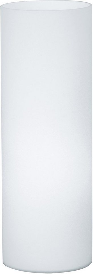 EGLO Tischleuchte GEO Tischlampe, opal-mattes Glas, Schalter am Kabel, minimalistisch, Ein-/Ausschalter, ohne Leuchtmittel, Leuchtmittel wechselbar, Nachttischl – Bild 3 von 5