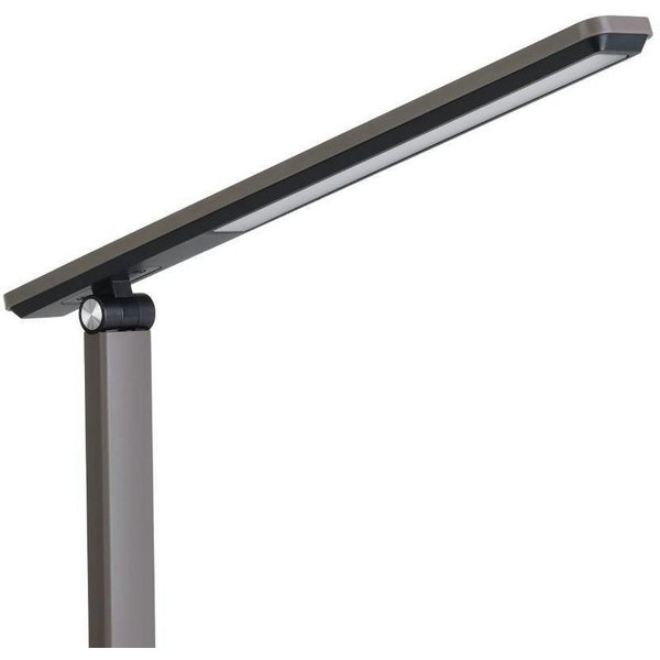 EGLO Tischleuchte INIESTA LED Tischlampe, Touchsensor, dimmbar, USB, Dimmer, Dimmfunktion, Ein-/Ausschalter, USB-Ladefunktion, mehrere Helligkeitsstufen, LED fe