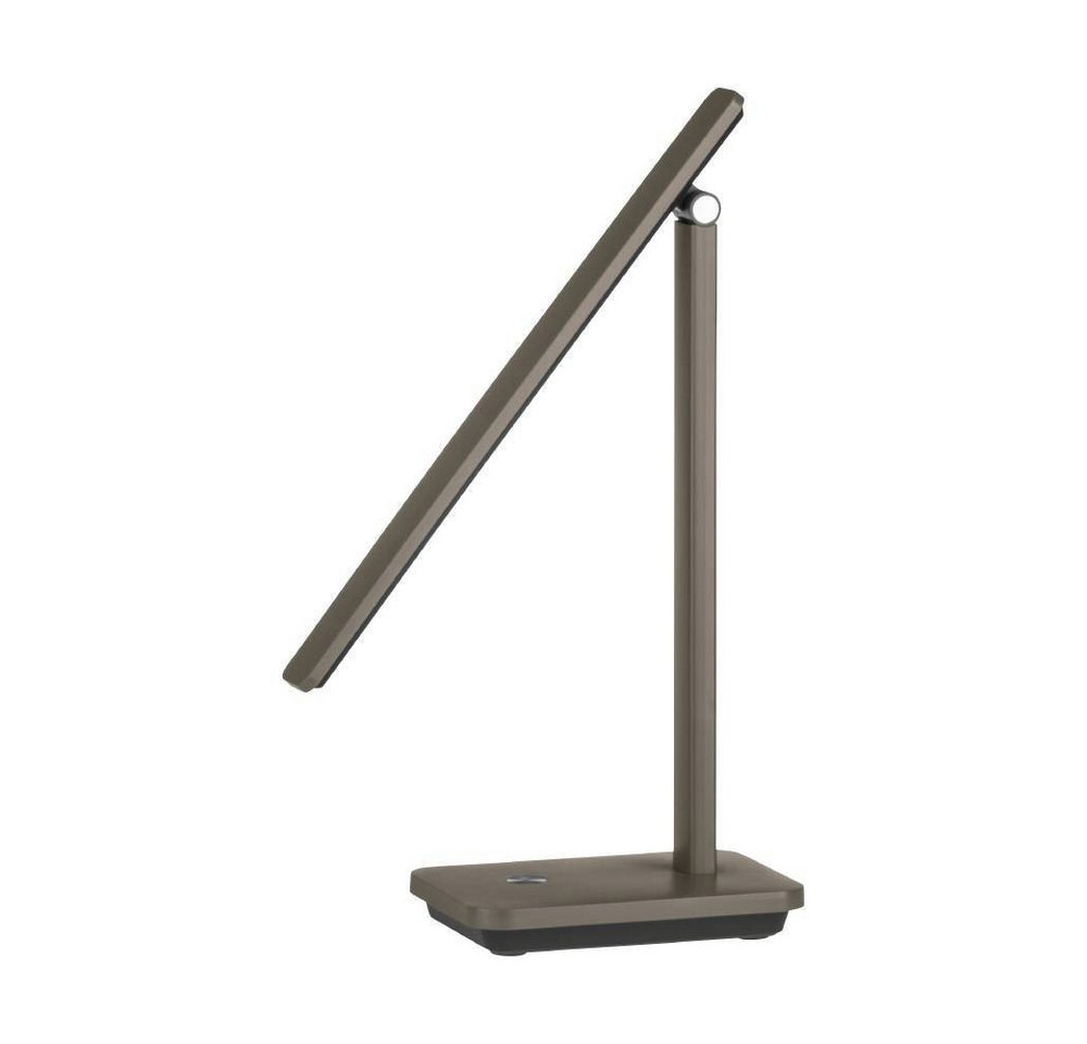 EGLO Tischleuchte INIESTA LED Tischlampe, Touchsensor, dimmbar, USB, Dimmer, Dimmfunktion, Ein-/Ausschalter, USB-Ladefunktion, mehrere Helligkeitsstufen, LED fe – Bild 3 von 5