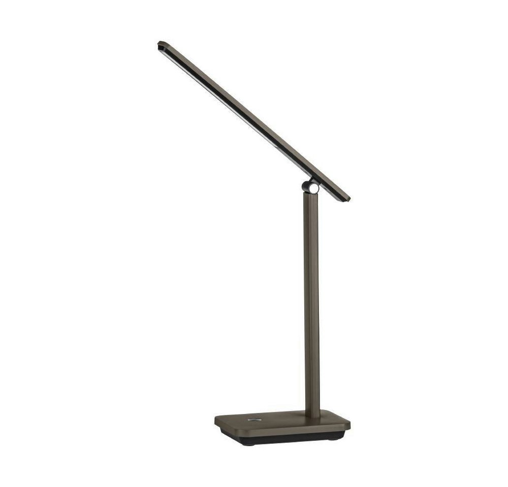 EGLO Tischleuchte INIESTA LED Tischlampe, Touchsensor, dimmbar, USB, Dimmer, Dimmfunktion, Ein-/Ausschalter, USB-Ladefunktion, mehrere Helligkeitsstufen, LED fe – Bild 4 von 5