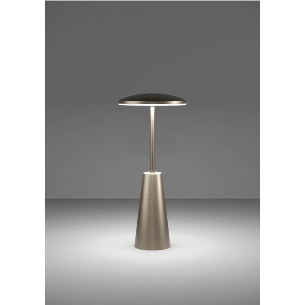 EGLO Tischleuchte PICCOLA, Ein-/Ausschalter, USB-Anschluss mit Ladefunktion, LED fest integriert, warmweiß - kaltweiß, dimmbare Nachttischlampe, Metall, Lampe f