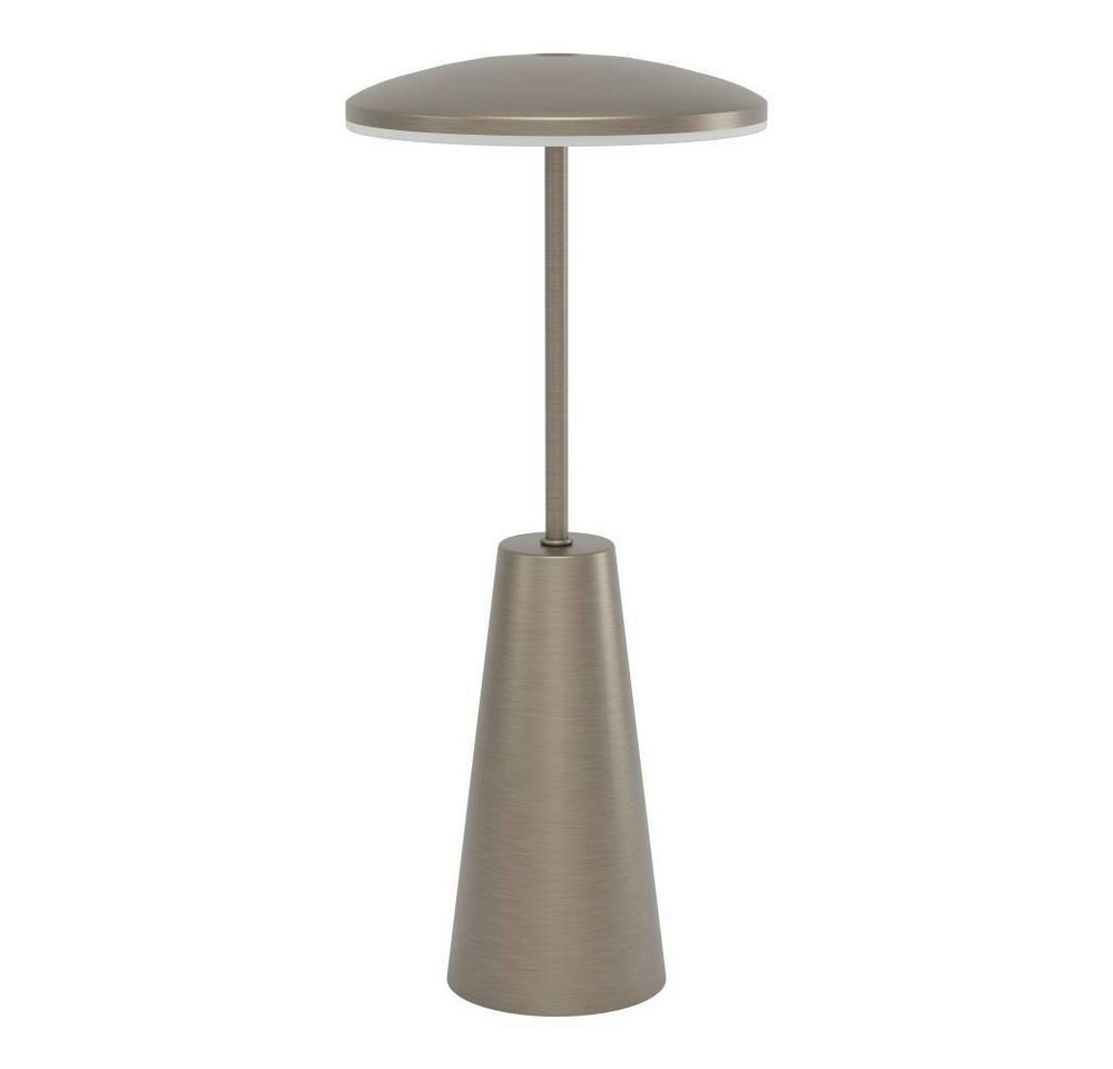 EGLO Tischleuchte PICCOLA, Ein-/Ausschalter, USB-Anschluss mit Ladefunktion, LED fest integriert, warmweiß - kaltweiß, dimmbare Nachttischlampe, Metall, Lampe f – Bild 2 von 5