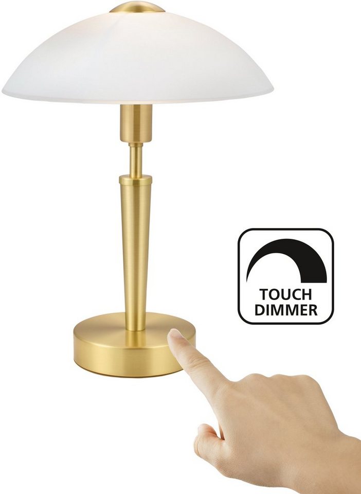 EGLO Tischleuchte SOLO 1, Dimmfunktion, ohne Leuchtmittel, Tischleuchte, H35 x Ø26 cm, 1X40W exkl. – Bild 4 von 5