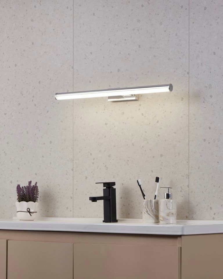 EGLO Wandleuchte VADUMI, LED fest integriert, Neutralweiß, Feuchtraumleuchte, Badezimmer, Kunststoff, klassisch – Bild 2 von 5