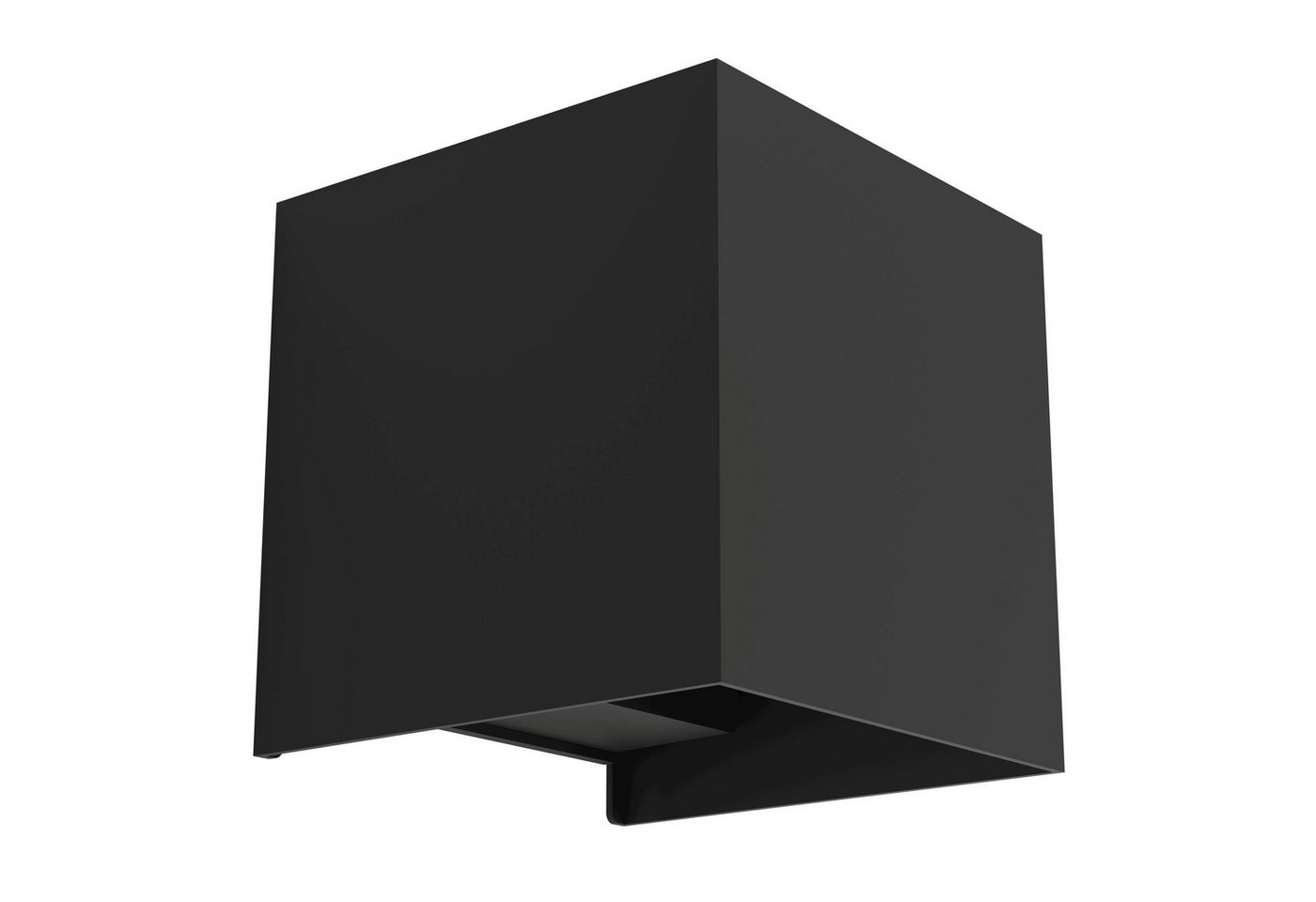 EGLO Wandleuchte Valmontone Wandlampe,innen, Würfel, indirekte Up und Down Beleuchtung, LED fest integriert, Warmweiß, Wand-/Deckenleuchte - L10 x H10 x AL10 cm – Bild 4 von 5