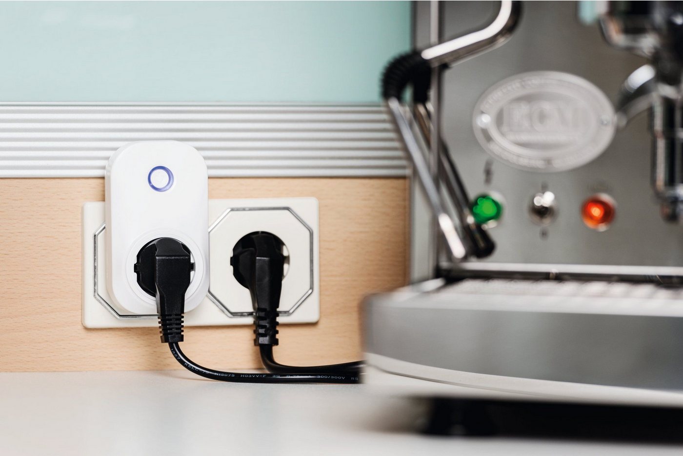 EGLO WLAN-Steckdose CONNECT-C PLUG Smart Home Steckdose, max. 2300 W, Einzelgerät Smart Plug, 1x Smart Plug für App-Steuerung und Strommessung im Innenbereich,  – Bild 4 von 5