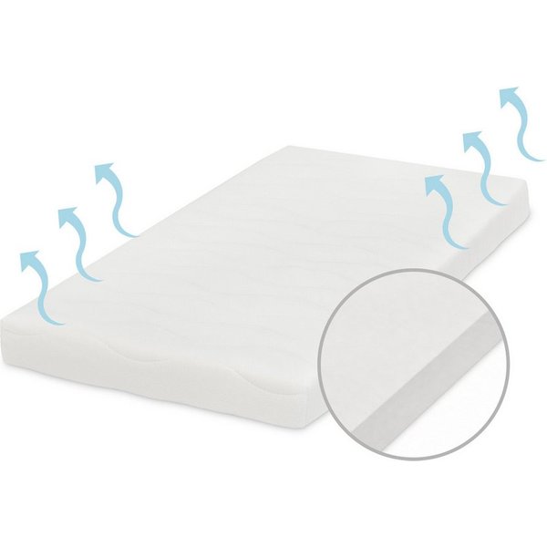 Babymatratze Pur, Babymatratze für Babybett, Baby Matratze, Ehrenkind, 8 cm hoch, (gratis Versand, Härtegrad (Weich - Mittelweich), Belastbarkeit: 30 kg