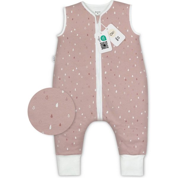 Ehrenkind Babyschlafsack Schlafsack mit Füßen 2.5 TOG, Bio-Baumwolle, Ganzjahr (Standard by OEKO-TEX, 100% Bio-Baumwolle, Ganzjahresschlafsack mit Beinen, 2.5 T