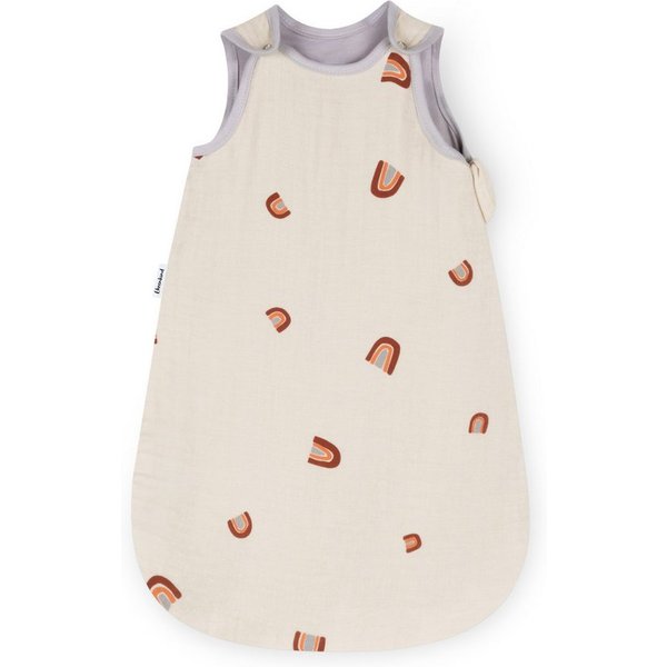 Ehrenkind Babyschlafsack Sommer, Rund aus Musselin (Standard by OEKO-TEX, 100% Bio-Baumwolle, Musselin Schlafsack, 1.0 TOG), Baby Schlafsack, Schlafsack Baby