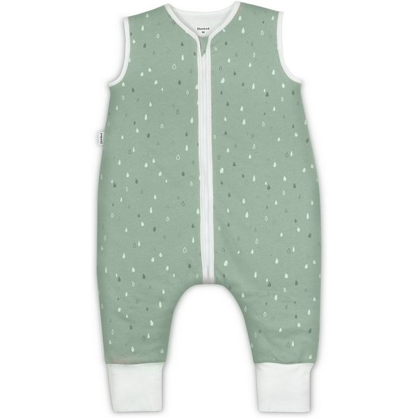 Ehrenkind Babyschlafsack Sommer Schlafsack mit Füßen, Bio-Baumwolle, 1 TOG (Standard by OEKO-TEX, 100% Bio-Baumwolle, Sommerschlafsack mit Beinen, 1.0 TOG), Sch