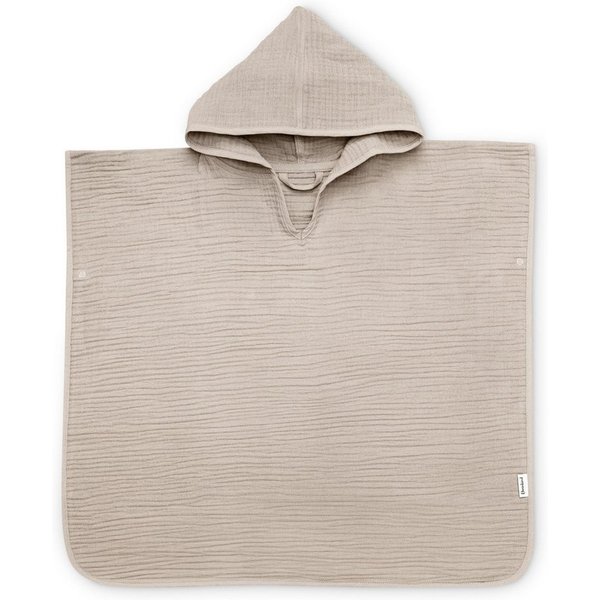 Ehrenkind Badeponcho Musselin, aus sanfter Bio-Baumwolle, 4-lagiges Musselin-Gewebe