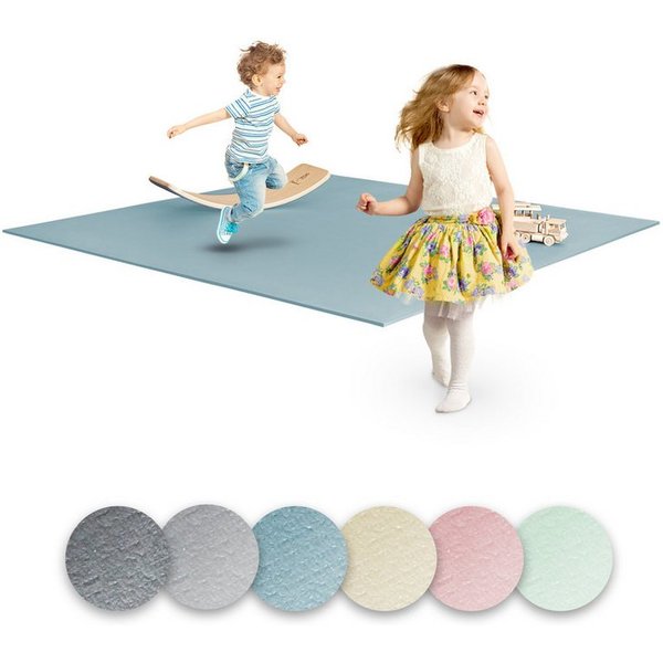 Ehrenkind Spielmatte Krabbelmatte Pro, rutschfeste Babymatte, Spielmatte (Exzellenter Schutz beim Spielen & Toben, Warm, isolierend & weich, 160x160 cm), Extra 