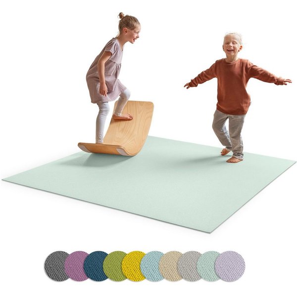 Ehrenkind Spielmatte Krabbelmatte Rutschfest, Made in Germany (Krabbeldecke für Baby, Hochwertige Krabbelmatte Baby), Spielmatte Baby, Rutschfeste Spielunterlag