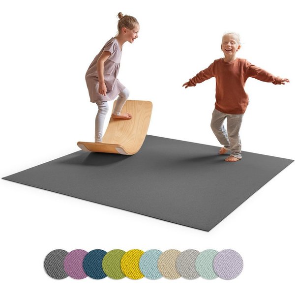 Ehrenkind Spielmatte Krabbelmatte Rutschfest, Made in Germany (Krabbeldecke für Baby, Hochwertige Krabbelmatte Baby), Spielmatte Baby, Rutschfeste Spielunterlag