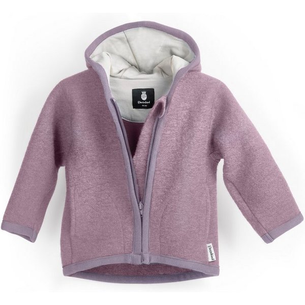 Ehrenkind Walkjacke, Jacke für Kinder aus Merino Schurwolle mit Reißverschluss (aus hochwertiger Walkwolle, atmungsaktiv und temperaturausgleichend) Jacke für J