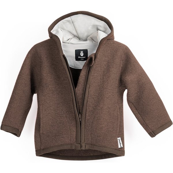 Ehrenkind Walkjacke, Jacke für Kinder aus Merino Schurwolle mit Reißverschluss (aus hochwertiger Walkwolle, atmungsaktiv und temperaturausgleichend) Jacke für J