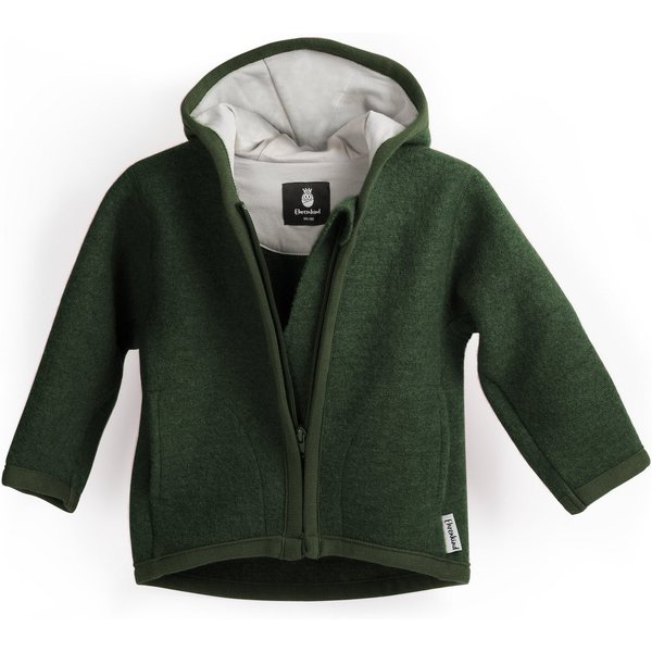 Ehrenkind Walkjacke, Jacke für Kinder aus Merino Schurwolle mit Reißverschluss (aus hochwertiger Walkwolle, atmungsaktiv und temperaturausgleichend) Jacke für J
