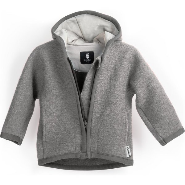 Ehrenkind Walkjacke, Jacke für Kinder aus Merino Schurwolle mit Reißverschluss (aus hochwertiger Walkwolle, atmungsaktiv und temperaturausgleichend) Jacke für J