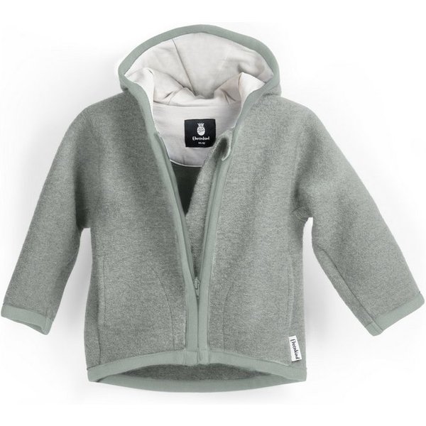 Ehrenkind Walkjacke, Jacke für Kinder aus Merino Schurwolle mit Reißverschluss (aus hochwertiger Walkwolle, atmungsaktiv und temperaturausgleichend) Jacke für J