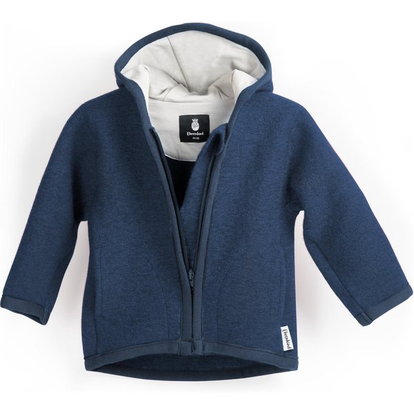 Ehrenkind Walkjacke, Jacke für Kinder aus Merino Schurwolle mit Reißverschluss (aus hochwertiger Walkwolle, atmungsaktiv und temperaturausgleichend) Jacke für J