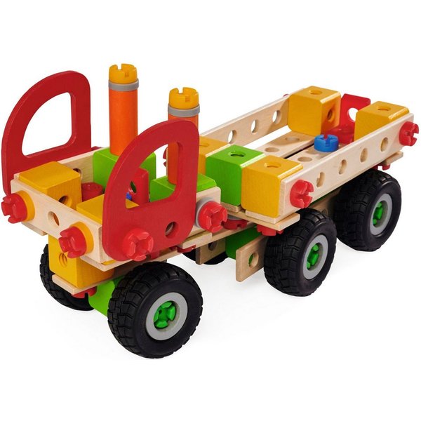 Eichhorn Constructor, LKWs Konstruktionsspielsteine, (135 St), Made in Germany