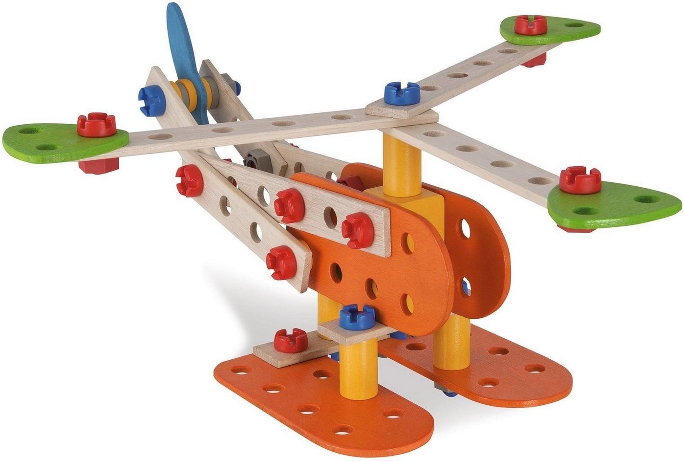 Eichhorn Constructor Flugzeug Konstruktionsspielsteine, (90 St), Made in Germany – Bild 4 von 5