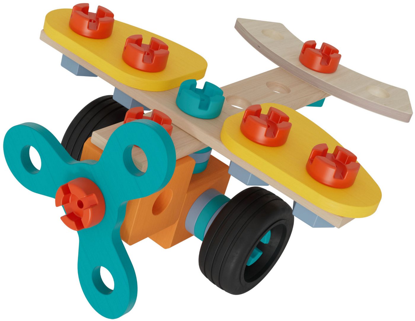 Eichhorn Constructor Mini Flugzeug Konstruktionsspielsteine, (35 St) – Bild 2 von 5