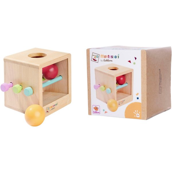 Eichhorn Lernspielzeug Montessori Box mit Kugeln